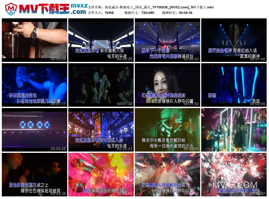 海皮威尔-舞池电王_国语_流行_YF100536